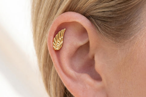 Flügel Piercing