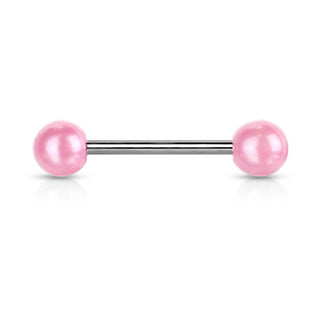 Barbell Acryl Kugel Perle