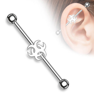 Industrial Barbell Biohazard PVD