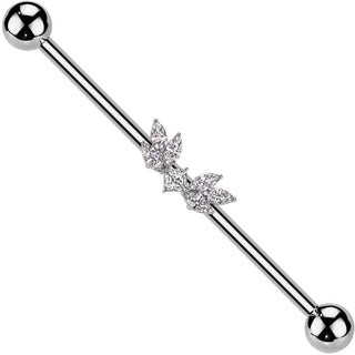 Industrial Barbell Zirkonias Flügel