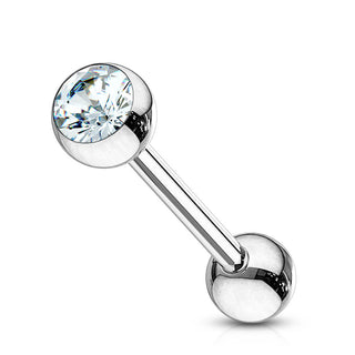 Barbell Kugel Zirkonia