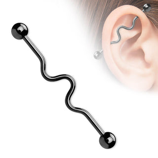Industrial Barbell Welle Titan PVD