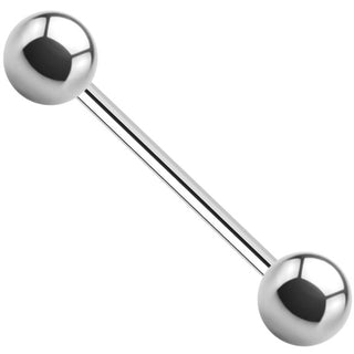 Barbell Kugel Silber Innengewinde