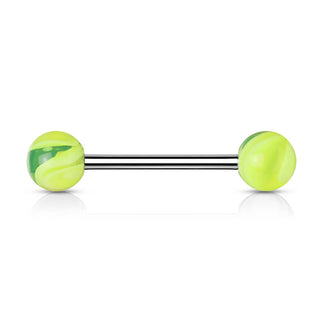 Barbell Acryl Marmor Kugel
