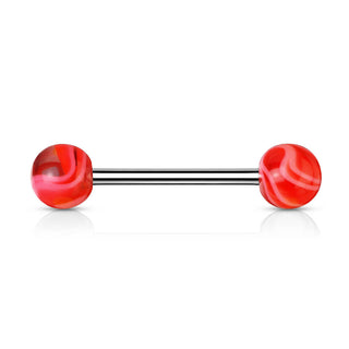 Barbell Acryl Marmor Kugel