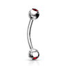 Silber/Rot