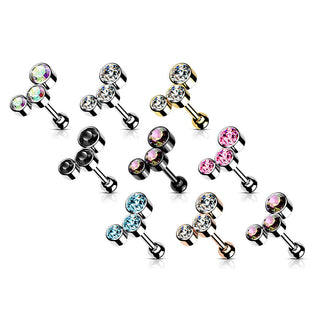 Barbell 3 Zirkonia
