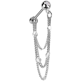 Barbell Dreifache Kette Anhänge