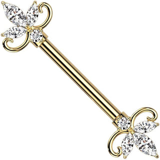 Nippelpiercing Doppelherz