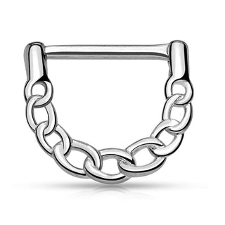 Nippelpiercing Kette Clicker