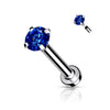 Silber/Blau