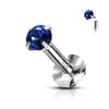 Silber/Blau
