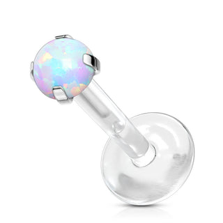 Labret Opal Rund