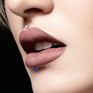 Labret Opal Rund