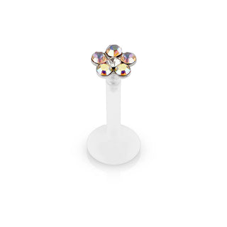 Labret Blume Zirkonia