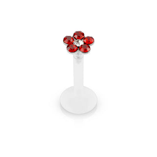 Labret Blume Zirkonia