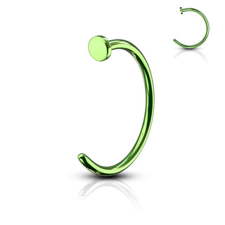 Nasenstecker Hoop Half Hoop Titan IP