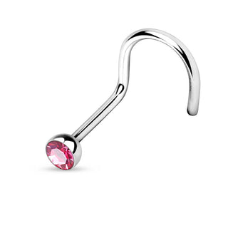 Nasenstecker Zirkonia Silber