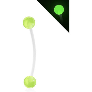 Bauchnabelpiercing Glow in the Dark