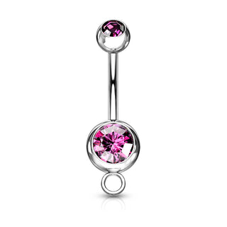 Bauchnabelpiercing Kugel Zirkonia