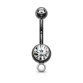 Bauchnabelpiercing Kugel Zirkonia