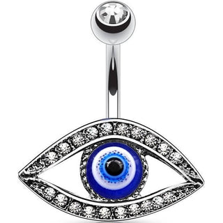 Bauchnabelpiercing Auge