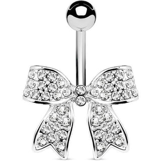 Bauchnabelpiercing Schleife Zirkonia