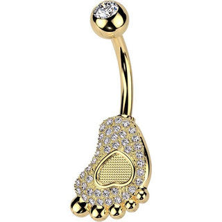 Bauchnabelpiercing Baby Fuss Zirkonia