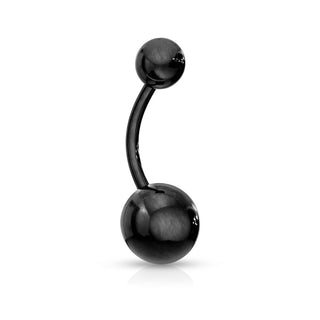 Bauchnabelpiercing Kugel Titan PVD