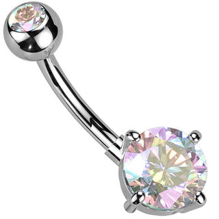 Bauchnabelpiercing Zirkonia