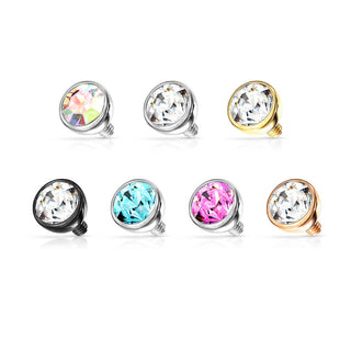 Top Zirkonia  Innengewinde