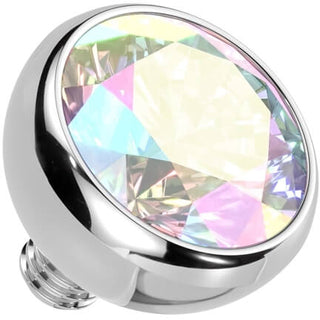 Titan Top Zirkonia Innengewinde