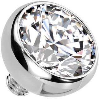 Titan Top Zirkonia Innengewinde