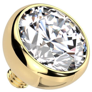 Titan Top Zirkonia Innengewinde