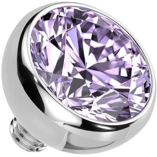 Titan Top Zirkonia Innengewinde