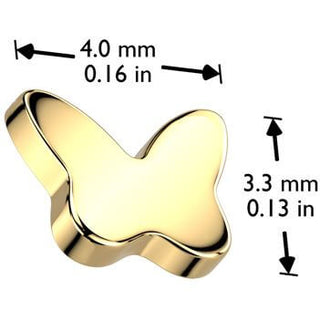 Titan Schmetterling Aufsatz Innengewinde