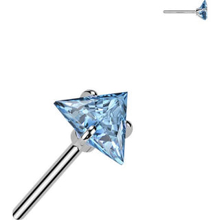 Titan Aufsatz Zirkonia Dreieck Push-In