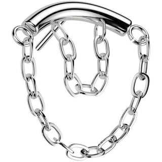 Titan Aufsatz gebogener Stab doppelte Kette Push-In