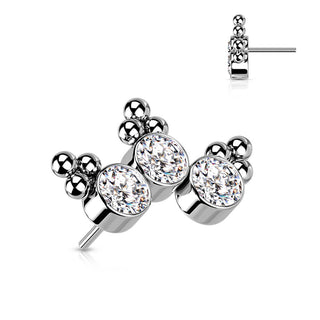 Titan Top 3 Zirkonia Push-In