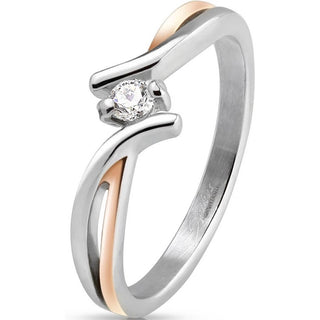 Zirkonia Gold Silber