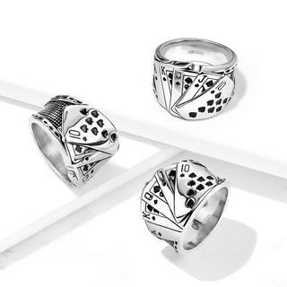 Royal Straight Flush Silber