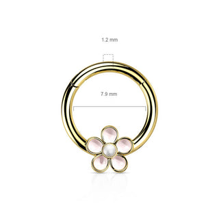 Ring Blume Clicker