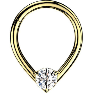 Ring Zirkonia Träne Segment