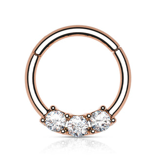 Ring 3 Zirkonia Clicker