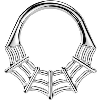 Titan Ring Spinnennetz Segment