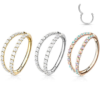 Titan Ring Zirkonia Clicker