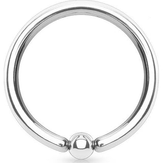 Ring Kugel Silber Biegbar