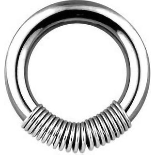 Ring Spirale Klemmkugelring