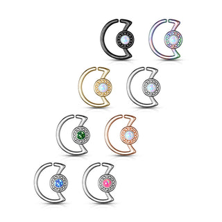 Ring Mond Opal Biegbar