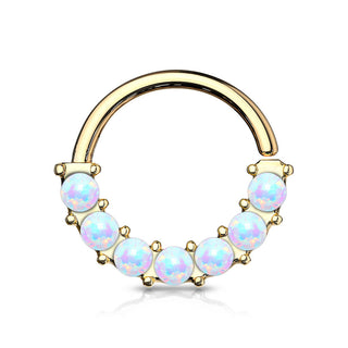 Ring 7 Opal Biegbar